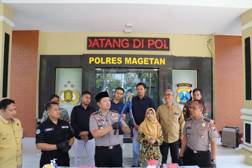 im URC Polres Magetan Amankan Komplotan Pencurian Sepeda Lintas Wilayah